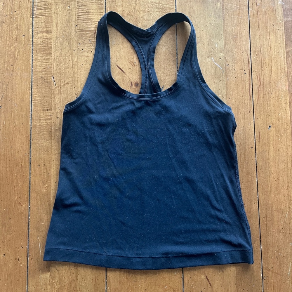 Lululemon Black Racerback Tank Top